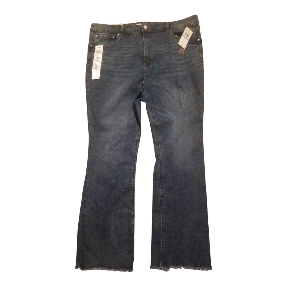 Tinseltown Hi-Rise Flare Jeans Plus Size